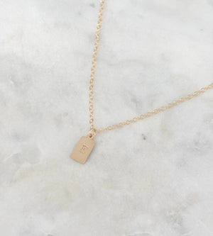 Initial Necklace Initial Necklace