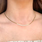 Classic Herringbone Necklace