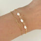 Linked Pearl Bracelet