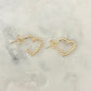 Dotted Heart Earrings