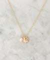 Sand Dollar Pearl Necklace