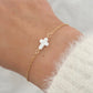 Pearl Cross Bracelet