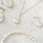 Coin Pearl Necklace