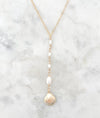 Shell Lariat Necklace