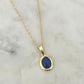 Gia Lapis Lazuli Necklace