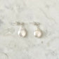 Coin Pearl Studs