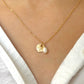 Sand Dollar Pearl Necklace