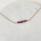 Lia Ruby Necklace