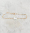 Pearl Cross Bracelet