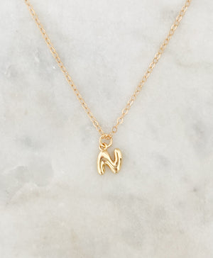 Bubble Letter Necklace