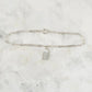 Initial Paperclip Bracelet