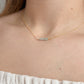 Lia Aquamarine Necklace