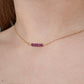 Lia Ruby Necklace